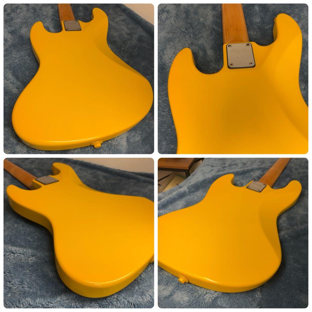 Bacchus WOODLINE WL-501 / 5弦エレキベース（イエロー）