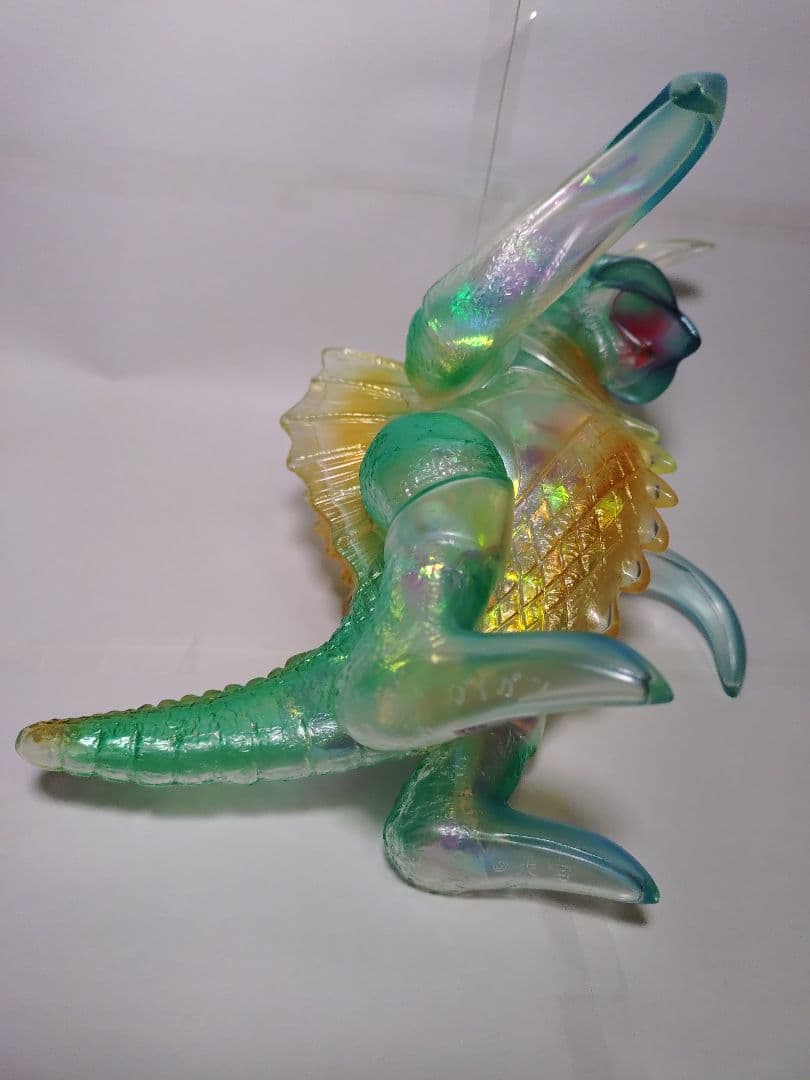 ブルマァク復刻 ガイガン オーロラ ソフビ GIGAN