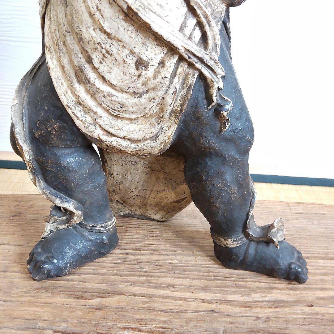 古唐津焼～金剛力士像