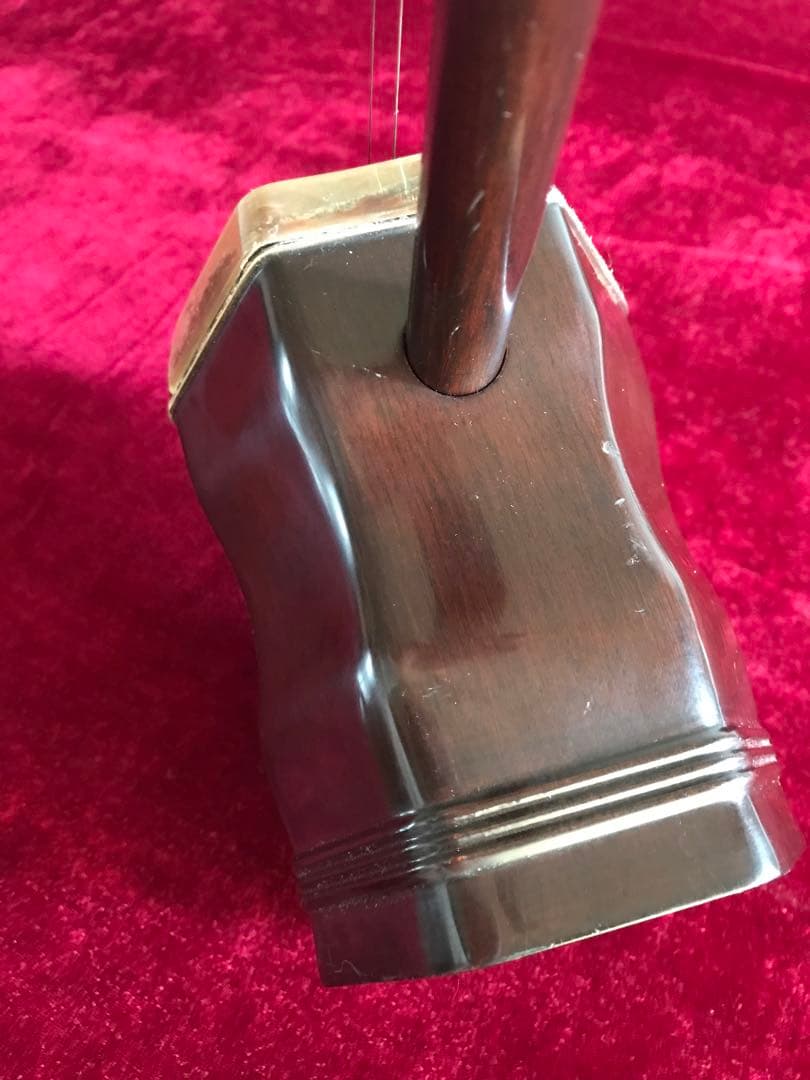 二胡★中古品★蛇本皮★音など確認済み★新品同然