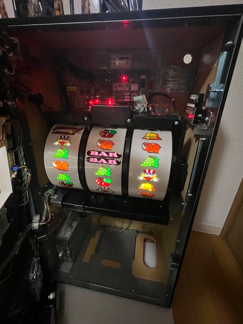 北電子 6号機 アイムジャグラーEX（赤パネル）実機