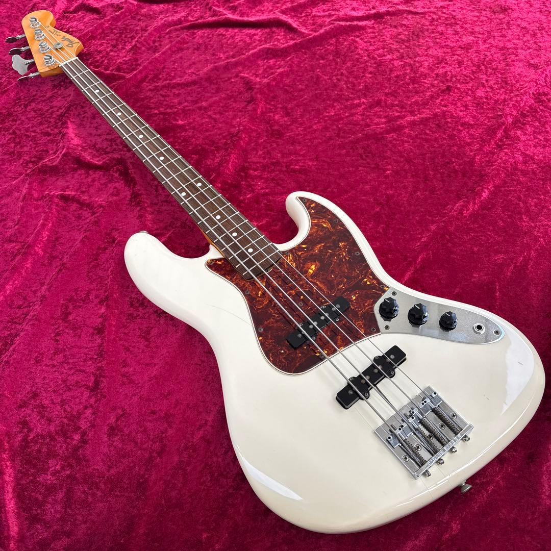 最初期 メンテ済 JVシリアル Fender Japan JB62-80 WHT
