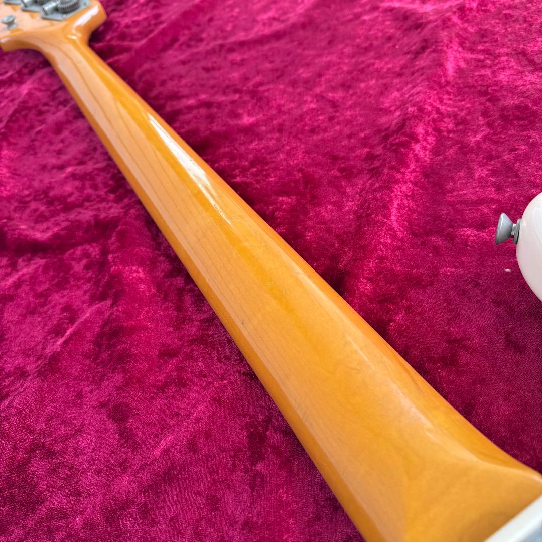 最初期 メンテ済 JVシリアル Fender Japan JB62-80 WHT