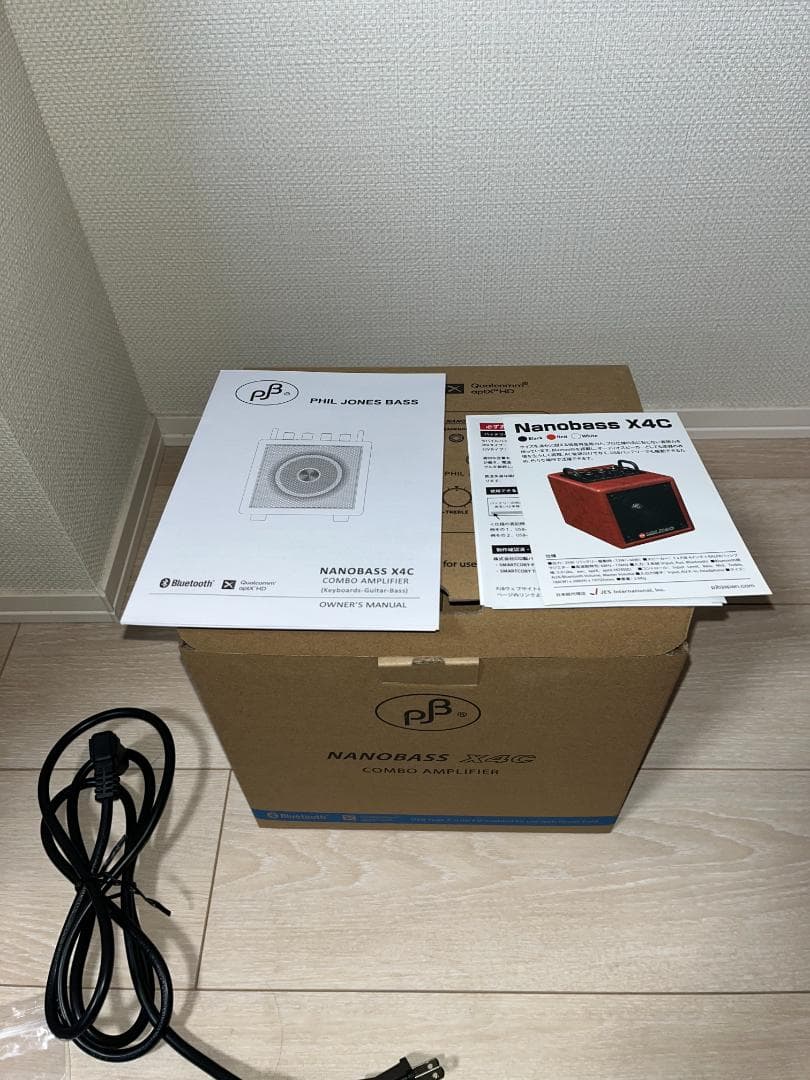 PHIL JONES BASS/ NANOBASS X4C Black　美品