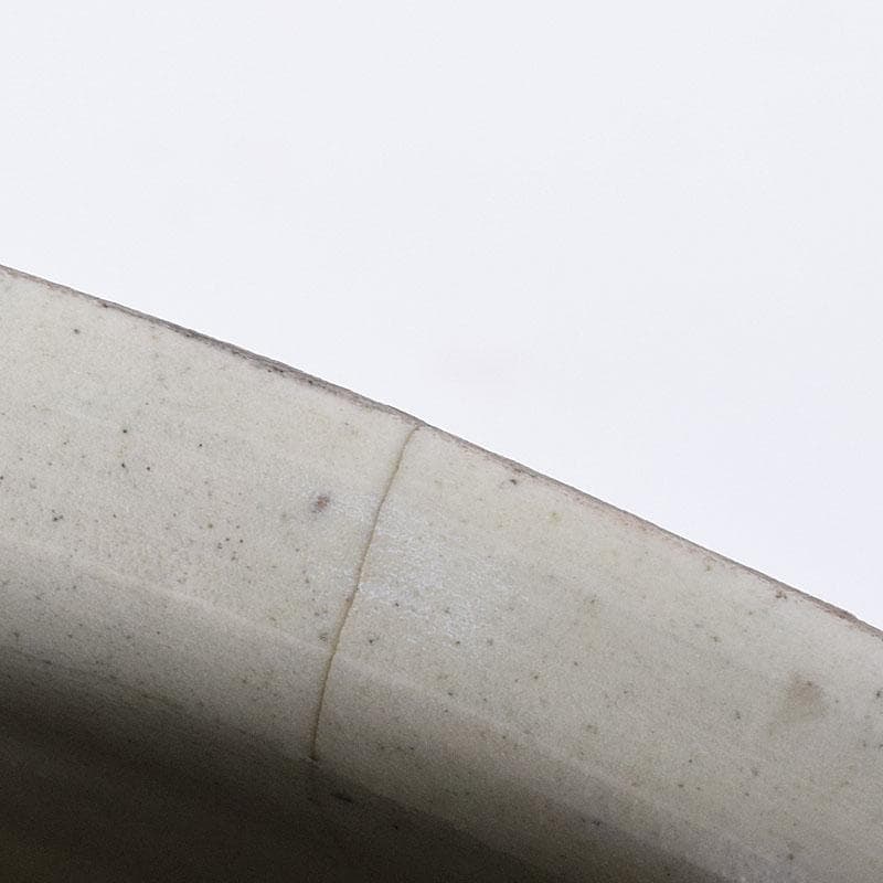 朝鮮美術　李朝　高麗白磁　染付　花文　壺　C　R7992C