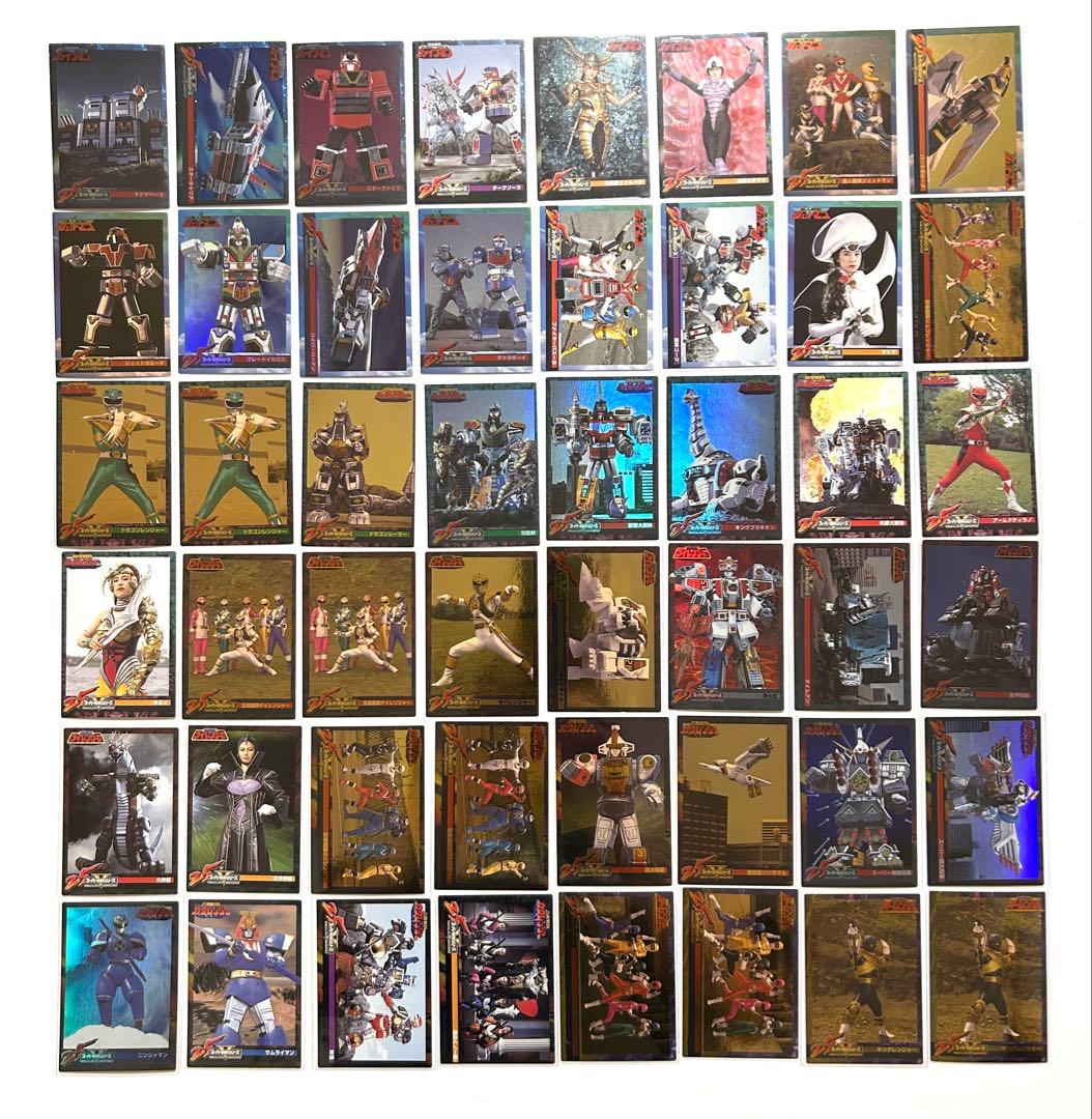 スーパー戦隊シリーズ　25th　アニバーサリー カード 25周年　森永