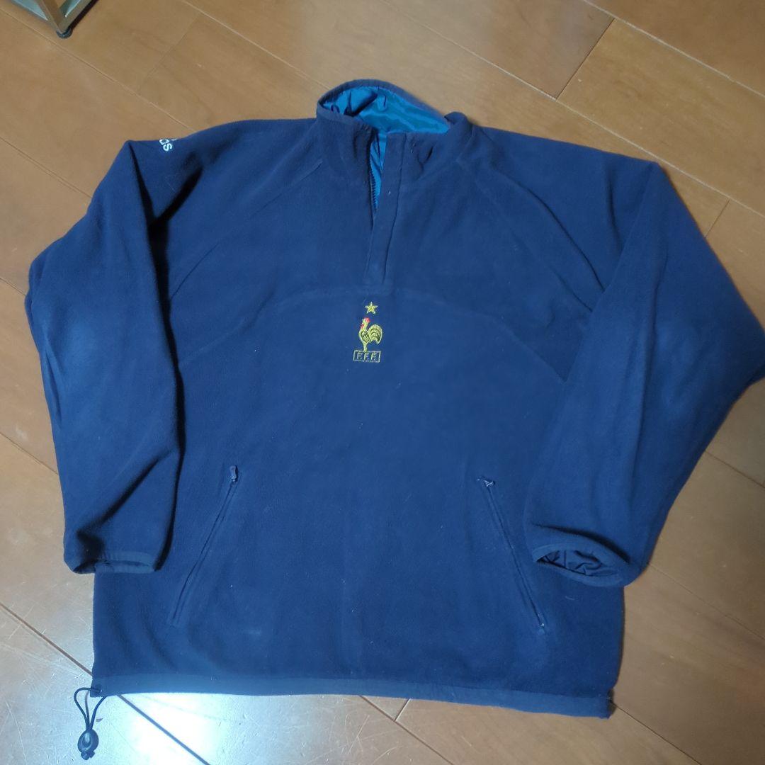 アディダス正規品フランス代表フリースジャケット　2002頃　ジダン