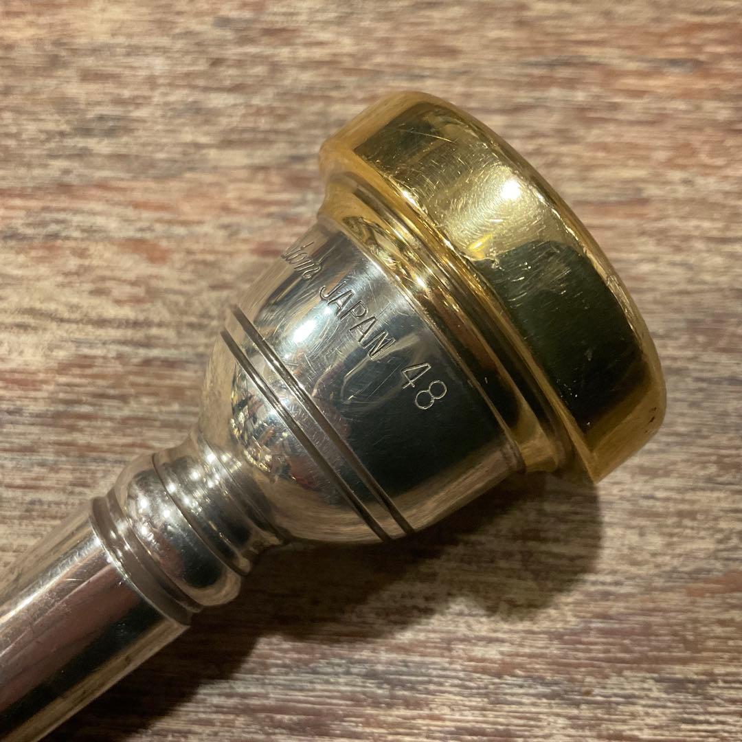 ヤマハ カスタム 48 トロンボーン ユーフォニアム 太管 マウスピース