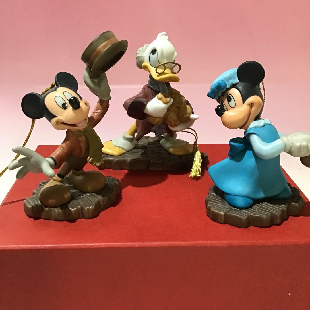WDCC デズニー クラシック オーナメント 3個　スクルージ伯父 ミニー