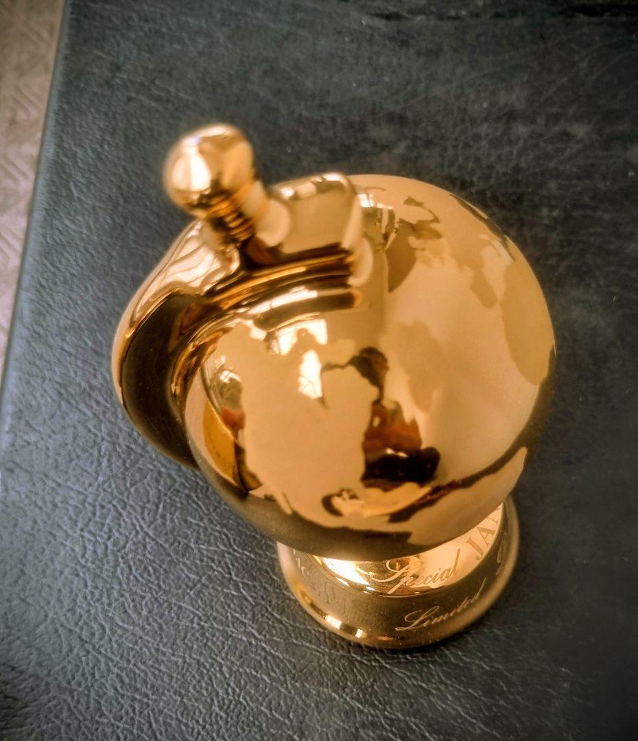 未開栓 ジャノーアルマニャックリミテッドエディション地球儀ミニボトル陶器 箱付き