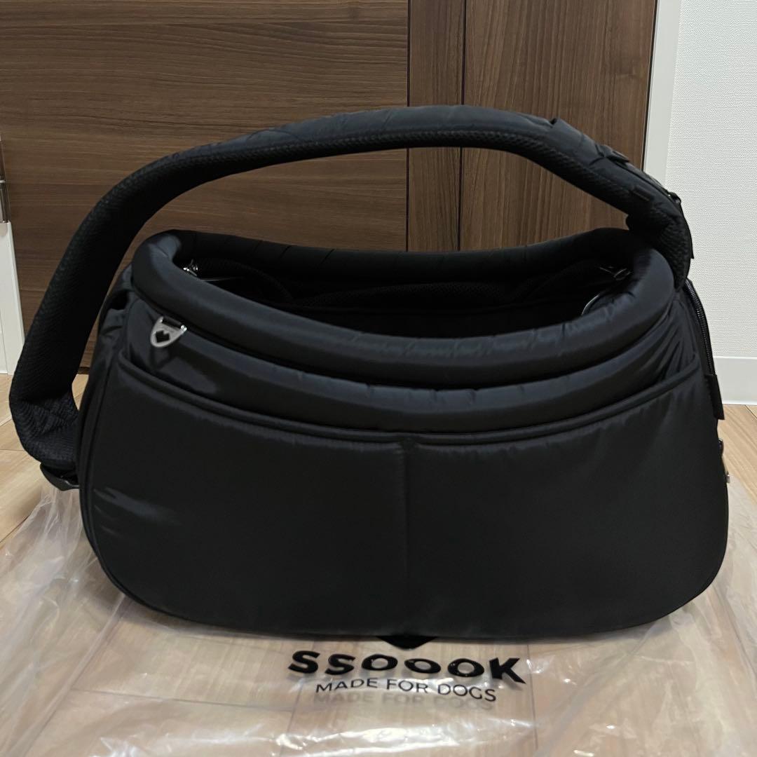 SSOOOK スリングバッグ (V.オープン型) SO-CA019 犬 黒