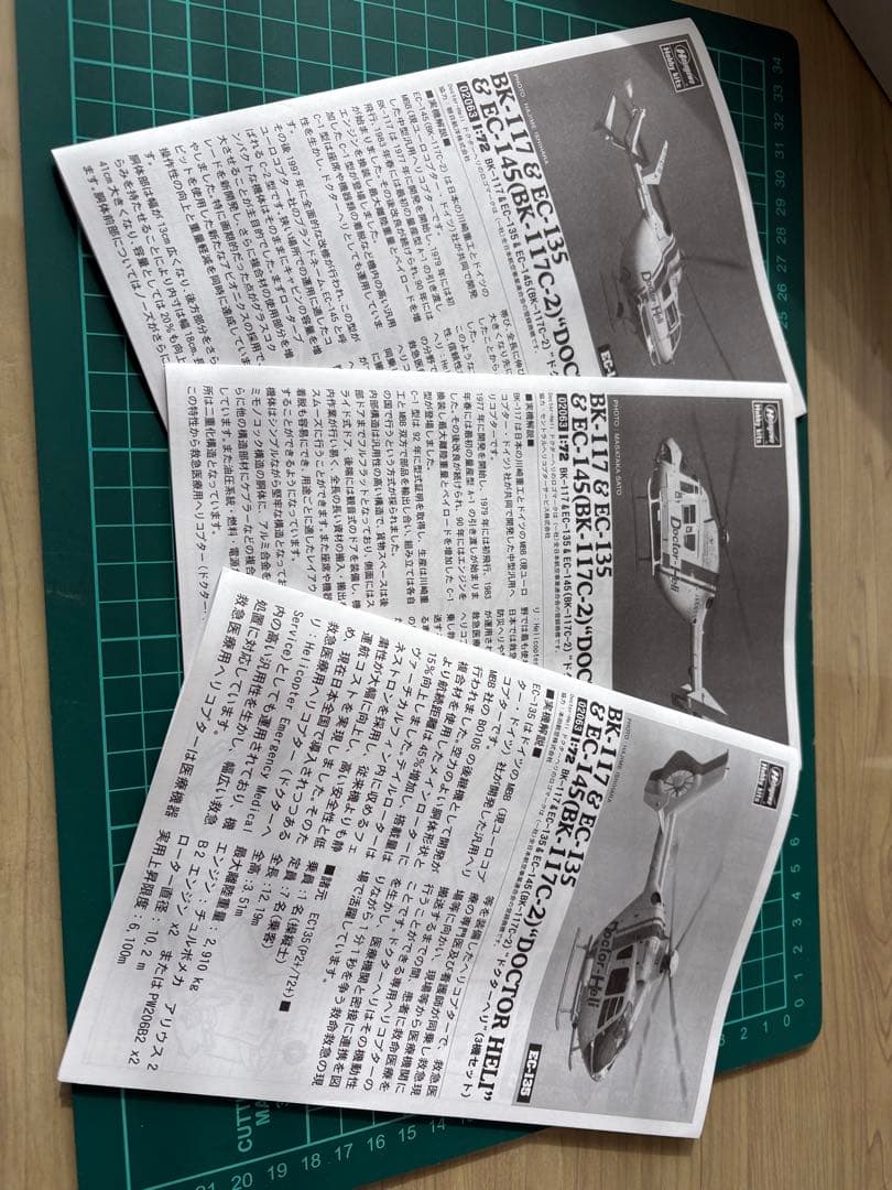 航空機・ヘリコプター Dr.HELI BK-117&EC-135 & EC-145 1/48