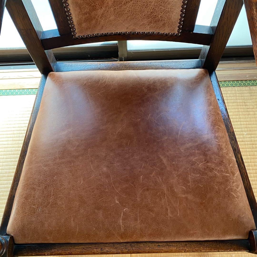 英国アンティーク ツイスト アームチェア