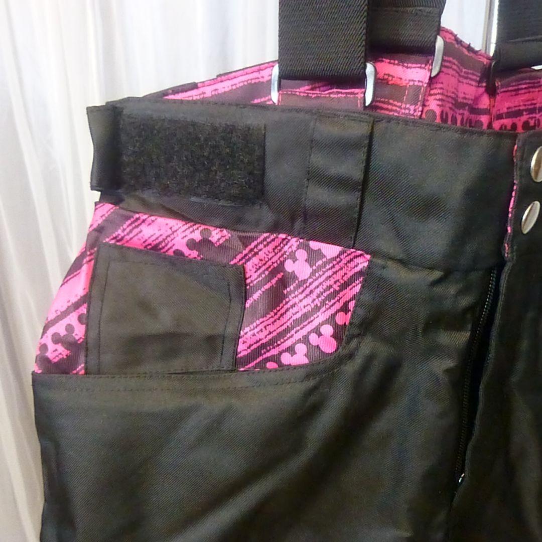 【着用一回】IGNIO×ディズニー スキーウェア 豪華フルセット ピンク M