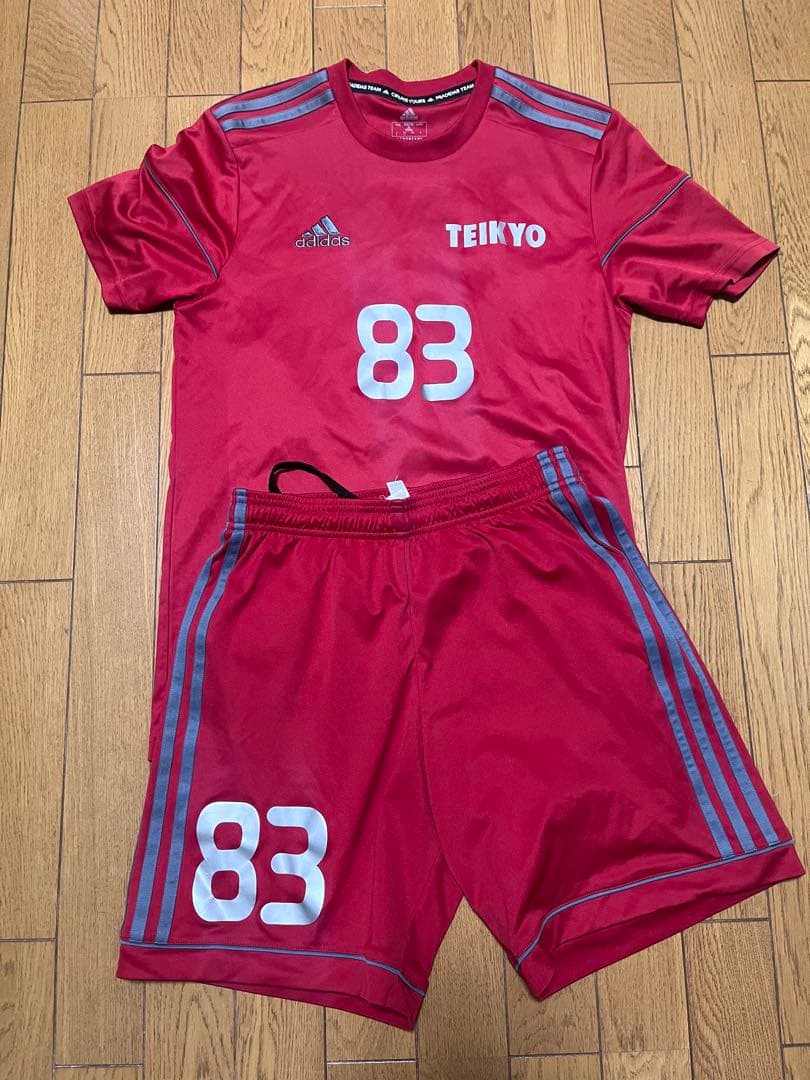 帝京第三高校　サッカー部　ユニフォーム　Lサイズ　高校サッカー