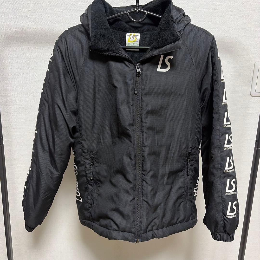 ルースイソンブラ　ハーフコート　中綿アウター　黒　130cm