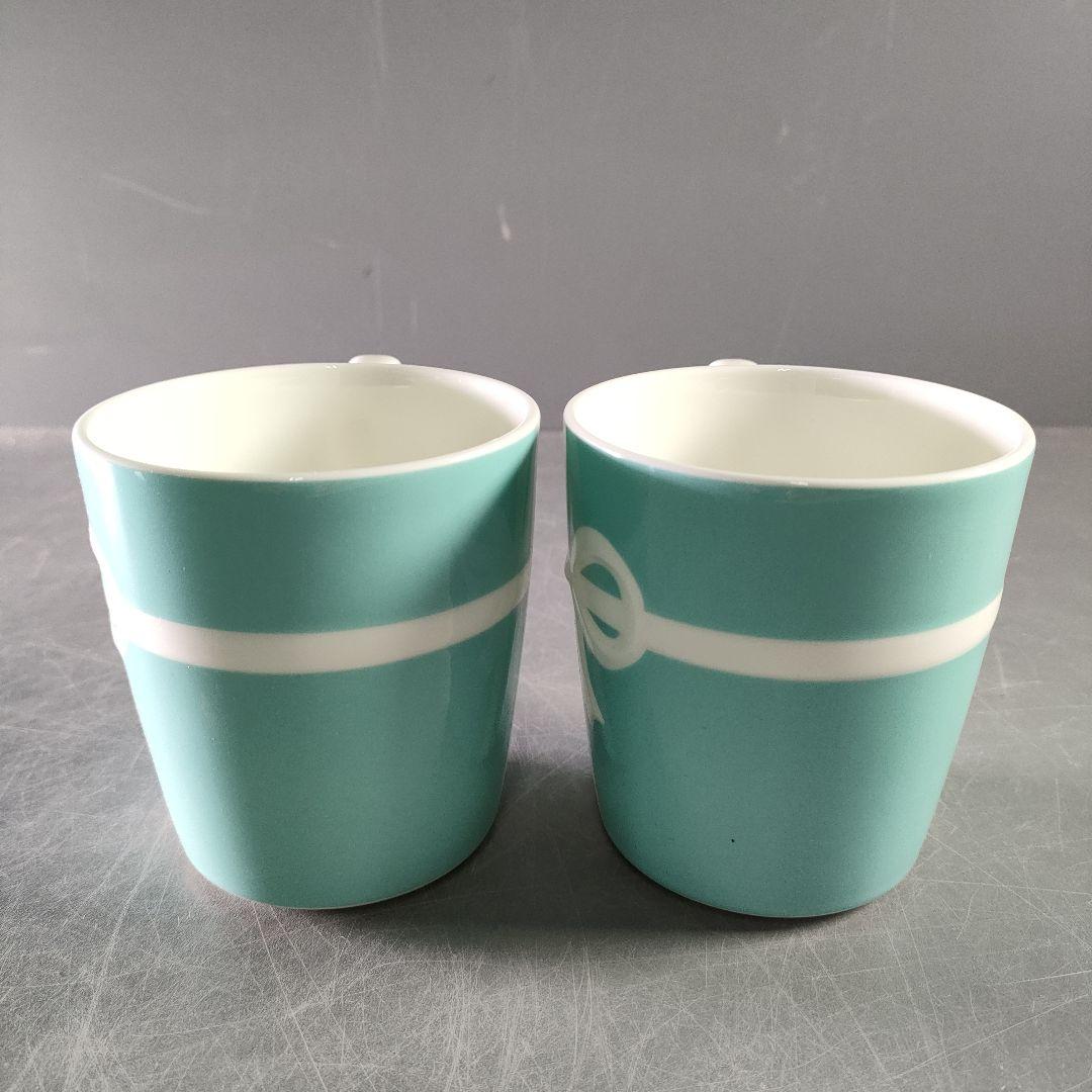 A906-7/TIFFANY＆Co./ブルーボックス ペアマグカップ/2客/