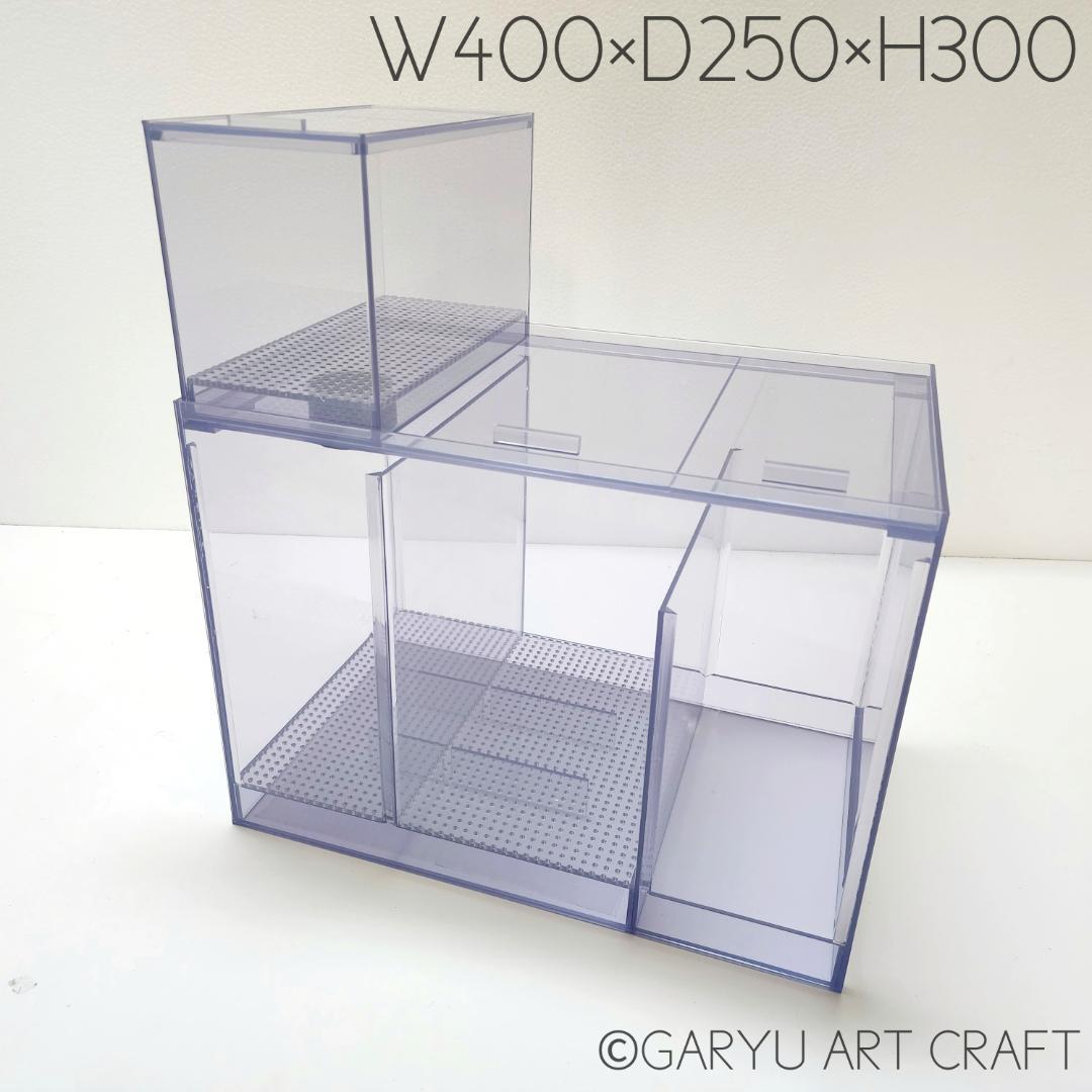 □国産3層式濾過槽□400×250×300h□オーバーフロー水槽用□