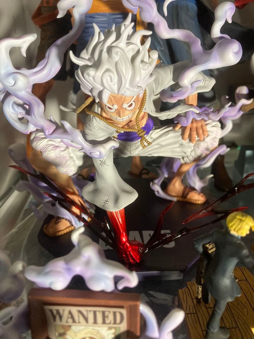 ワンピース　ルフィギア5 ガレージフィギュア　シリアルカード　海外限定