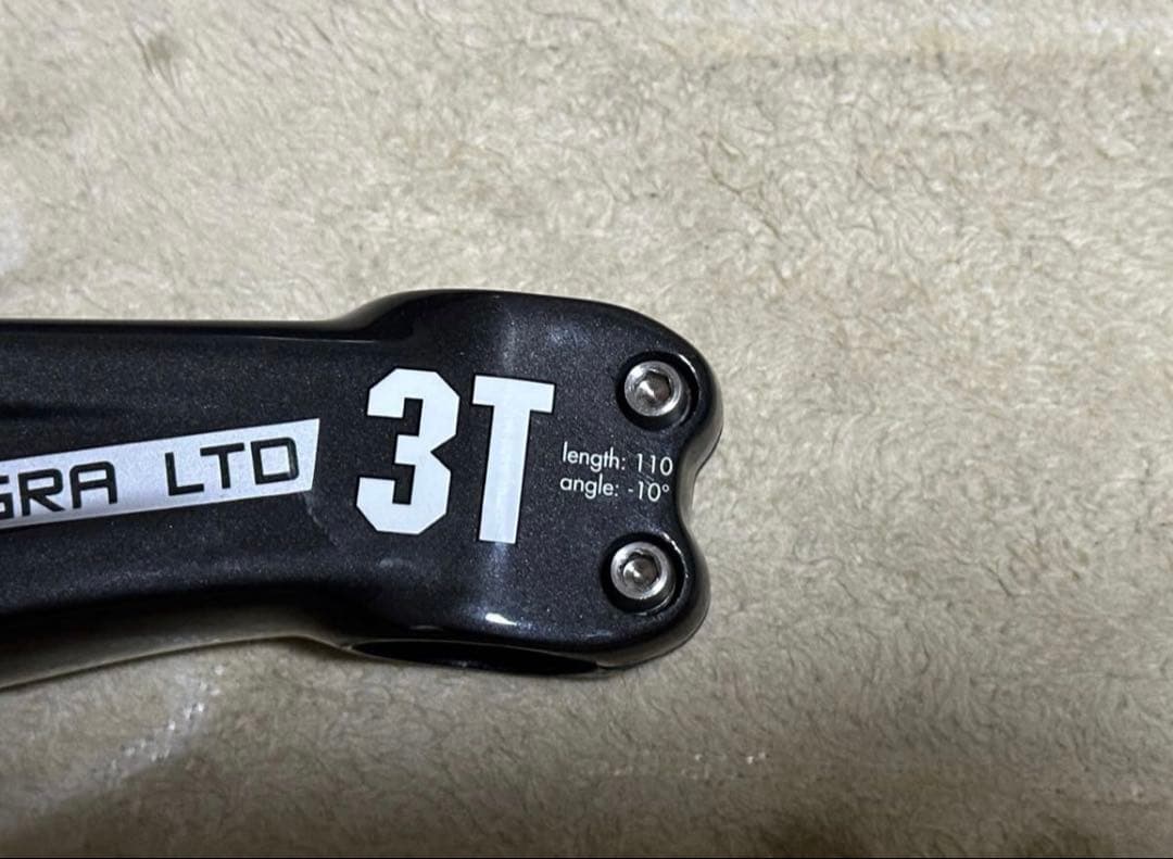 Garmin Edge ステムマウント と 3T Integraステム