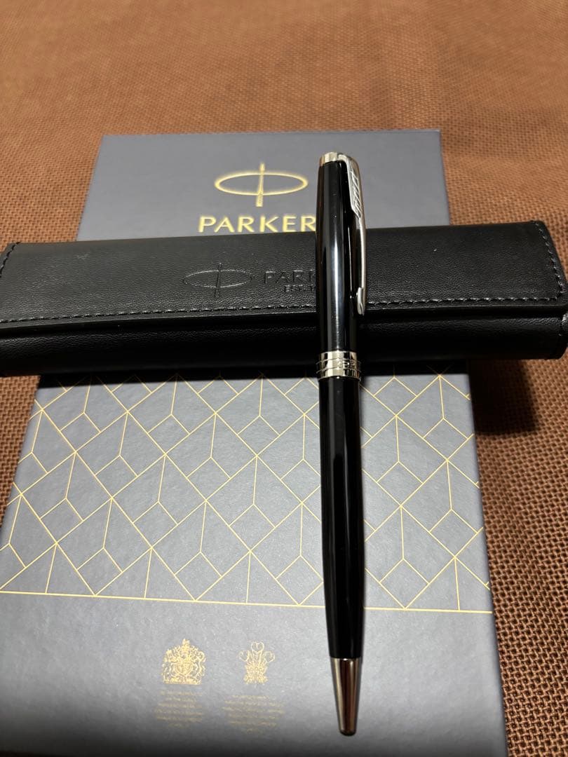 Parker ボールペン 本体 黒色 ケース付き