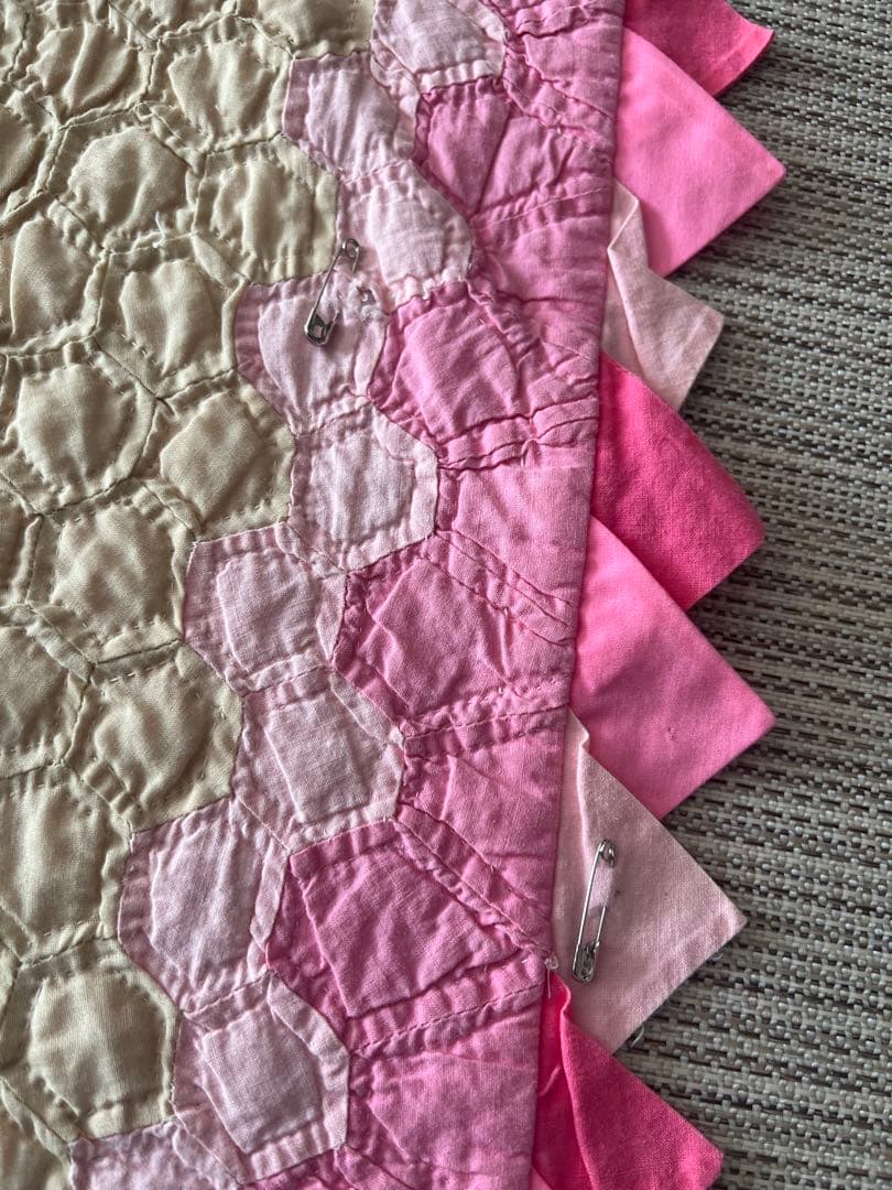 アンティークキルト✴︎フラワーバスケットキルト