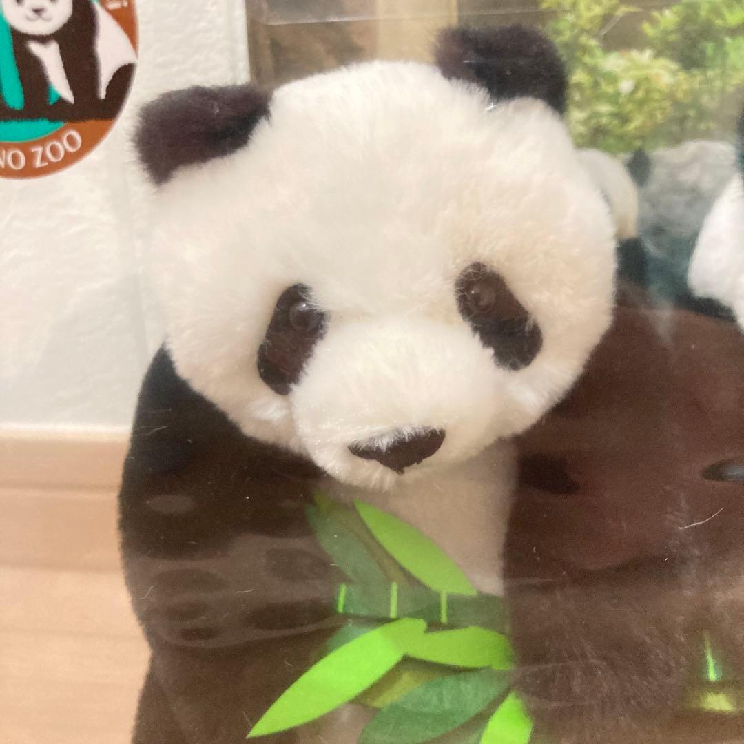 上野動物園 シャオシャオ レイレイ ぬいぐるみセット 双子パンダありがとう商品