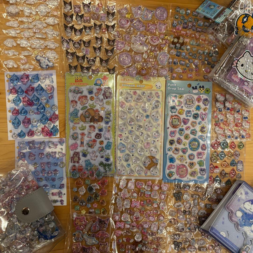 ボンボンドロップシール サンリオ トイストーリー たまごっち 35種シールセット