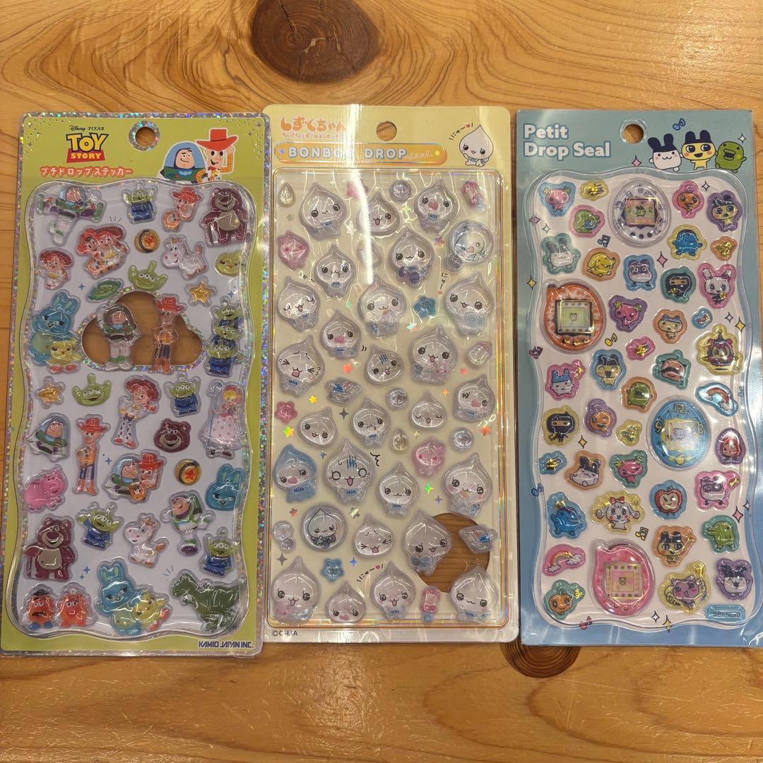ボンボンドロップシール サンリオ トイストーリー たまごっち 35種シールセット