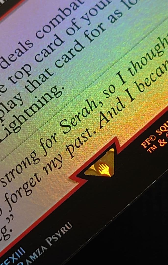 mtg 稀少個体 バンドル限定 拡張 FOIL 刃向かう者、ライトニング fin