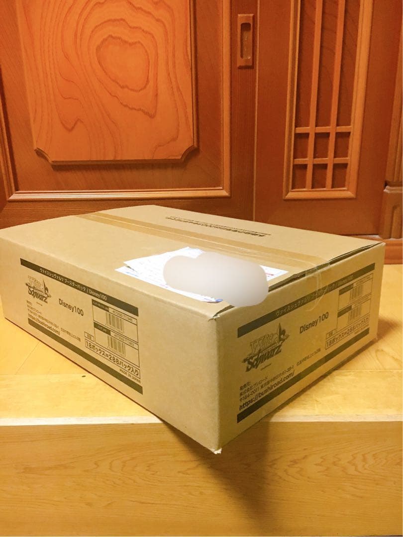 [新品未開封] Disney100 カートン 18BOX ヴァイスシュヴァルツ