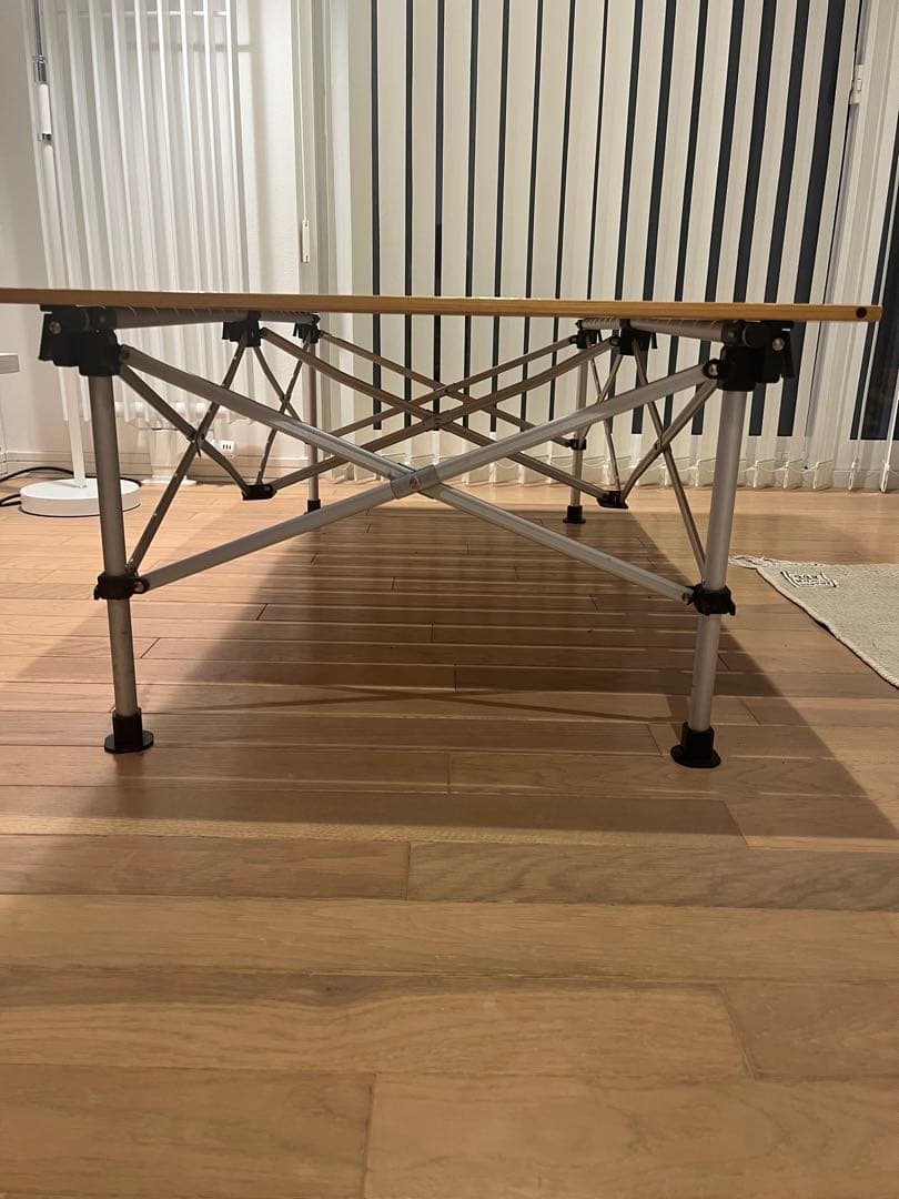 Coleman コールマン ウッドロールテーブル　木製折りたたみテーブル