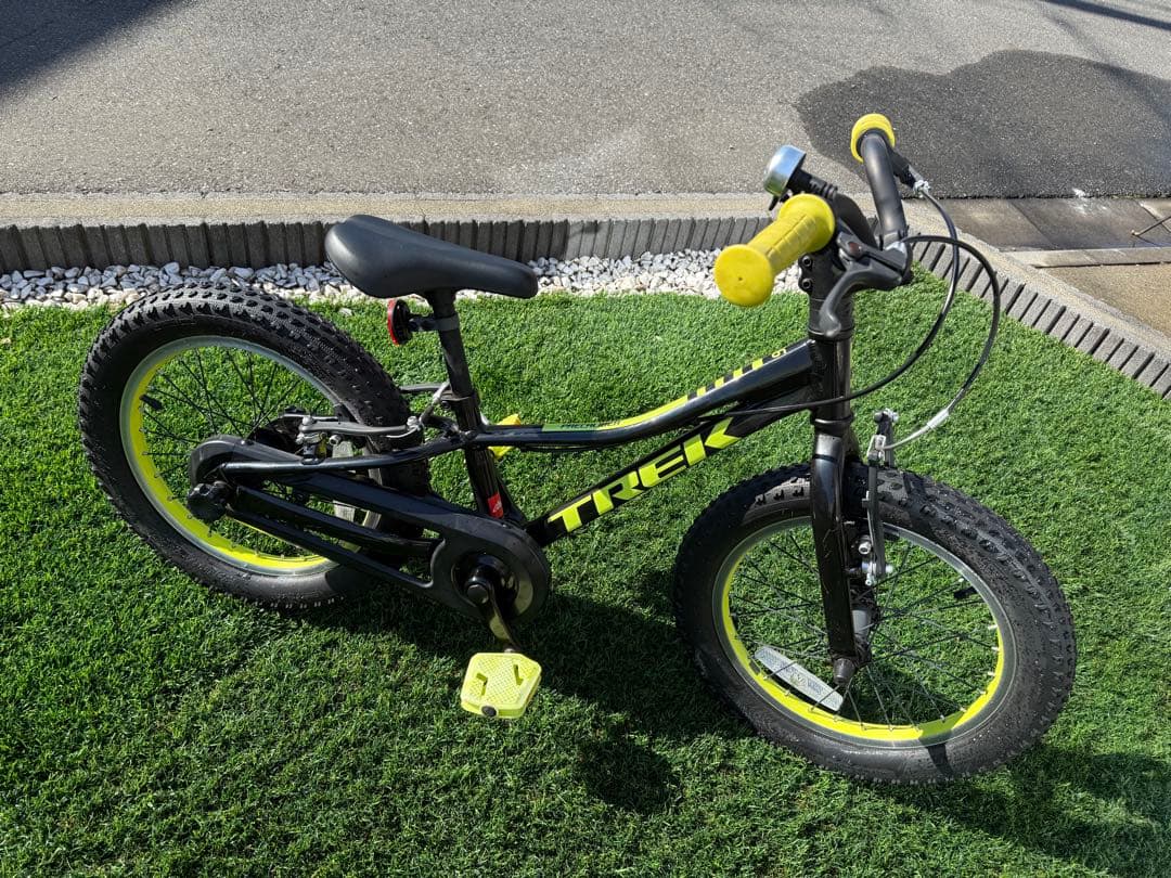 Trek 幼児用自転車 16インチ ブラック/イエロー