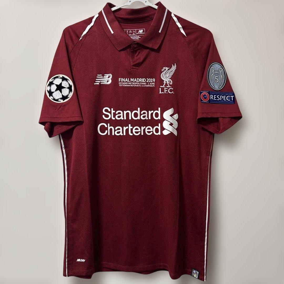 【正規品】 サラー 18-19 CL決勝仕様 リヴァプール ユニフォーム