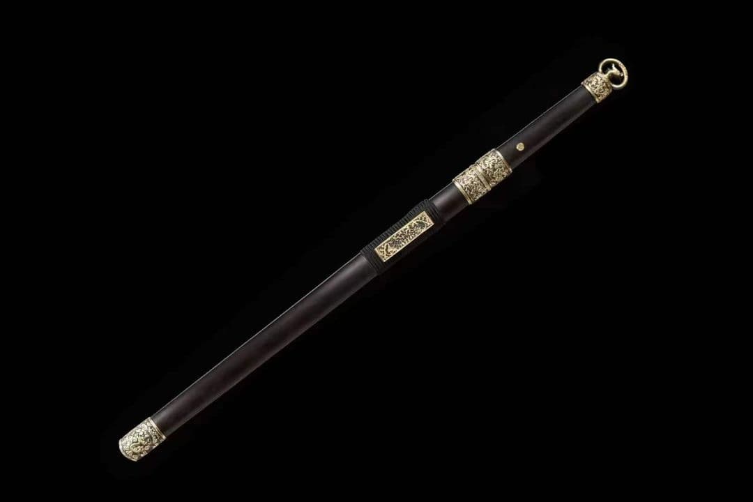 双竜環首刀 古兵器   武具　刀装具　日本刀　模造刀