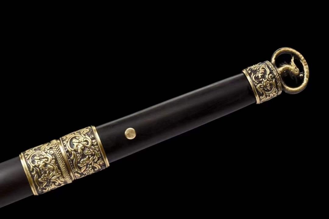 双竜環首刀 古兵器   武具　刀装具　日本刀　模造刀