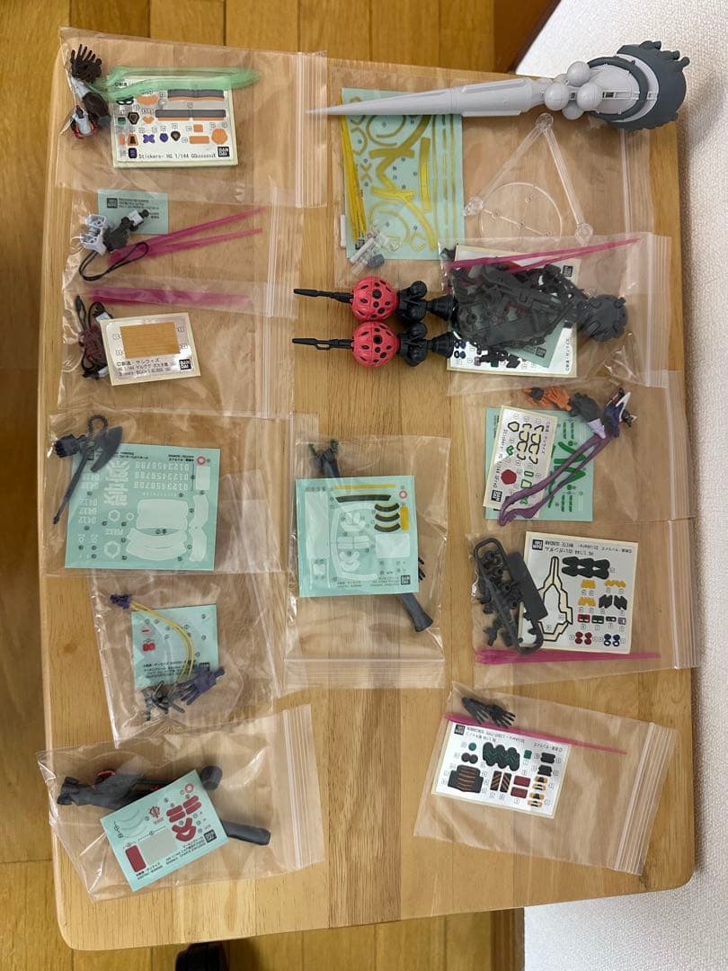 ジークアクス系　ガンプラ組立済みジャンク品12体セット