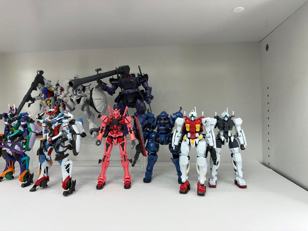 ジークアクス系　ガンプラ組立済みジャンク品12体セット