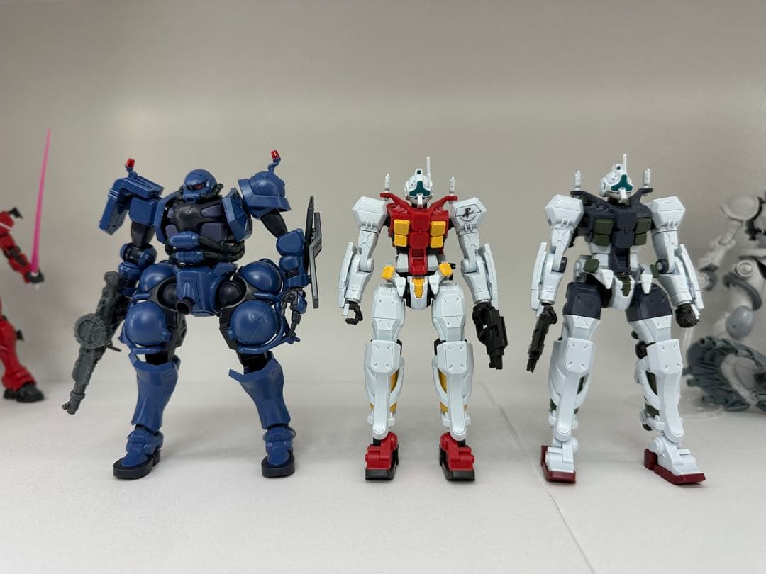 ジークアクス系　ガンプラ組立済みジャンク品12体セット