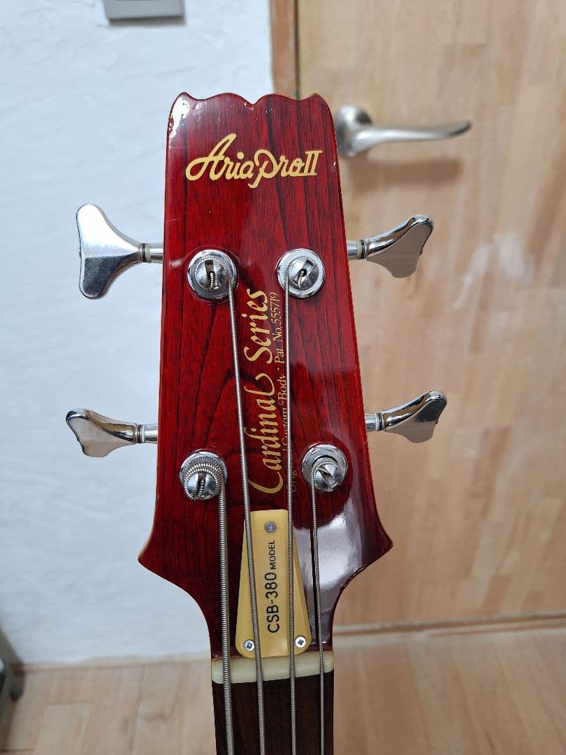 マツモク製 Aria Pro II CSB-380 1981年製　当時のケース付