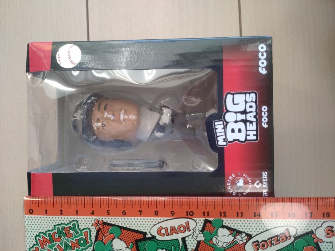 【1000個限定シリアルナンバー付】大谷翔平選手MINI Big Heads人形