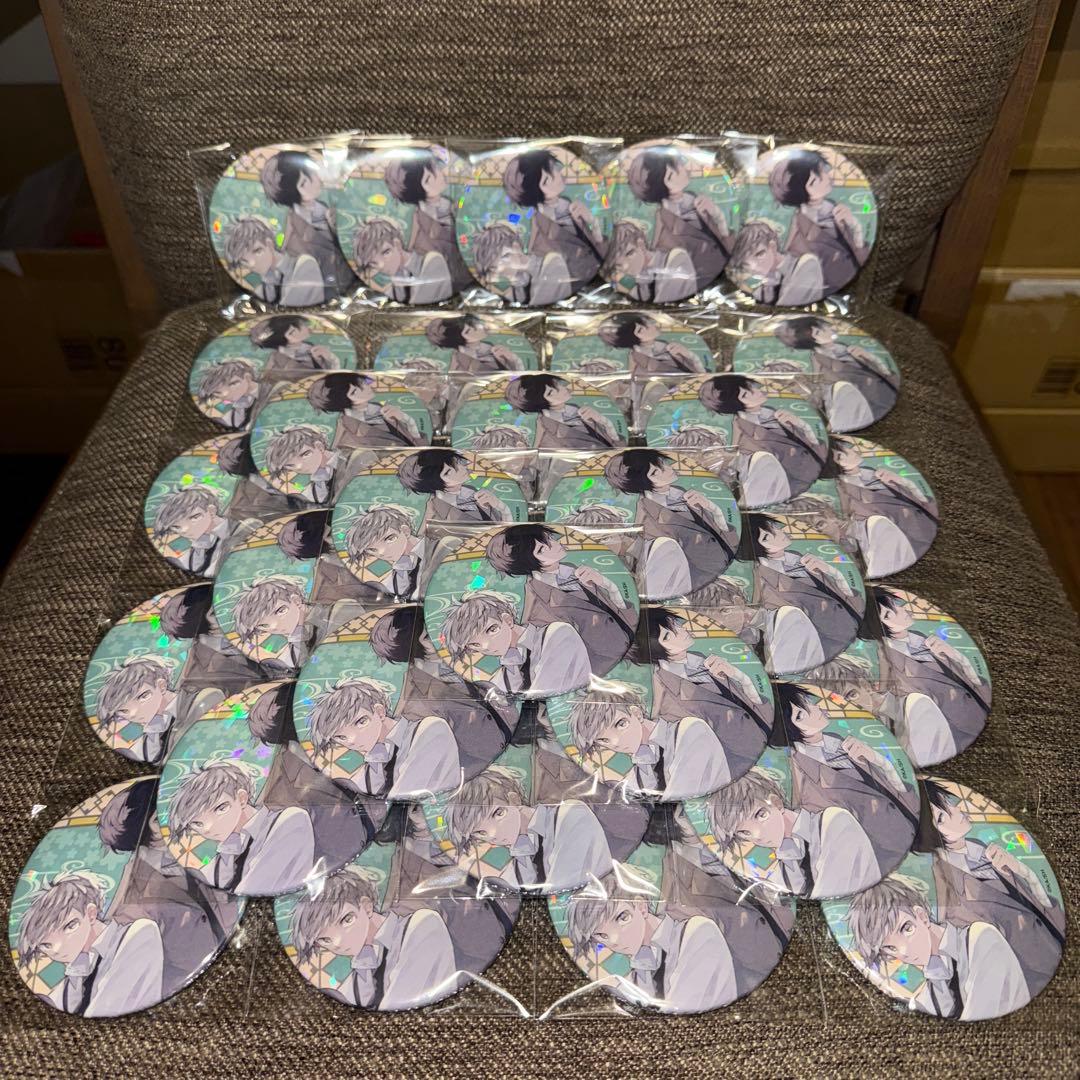 文豪ストレイドッグス c103 ホログラム缶バッジ 太宰治　中島敦　35点