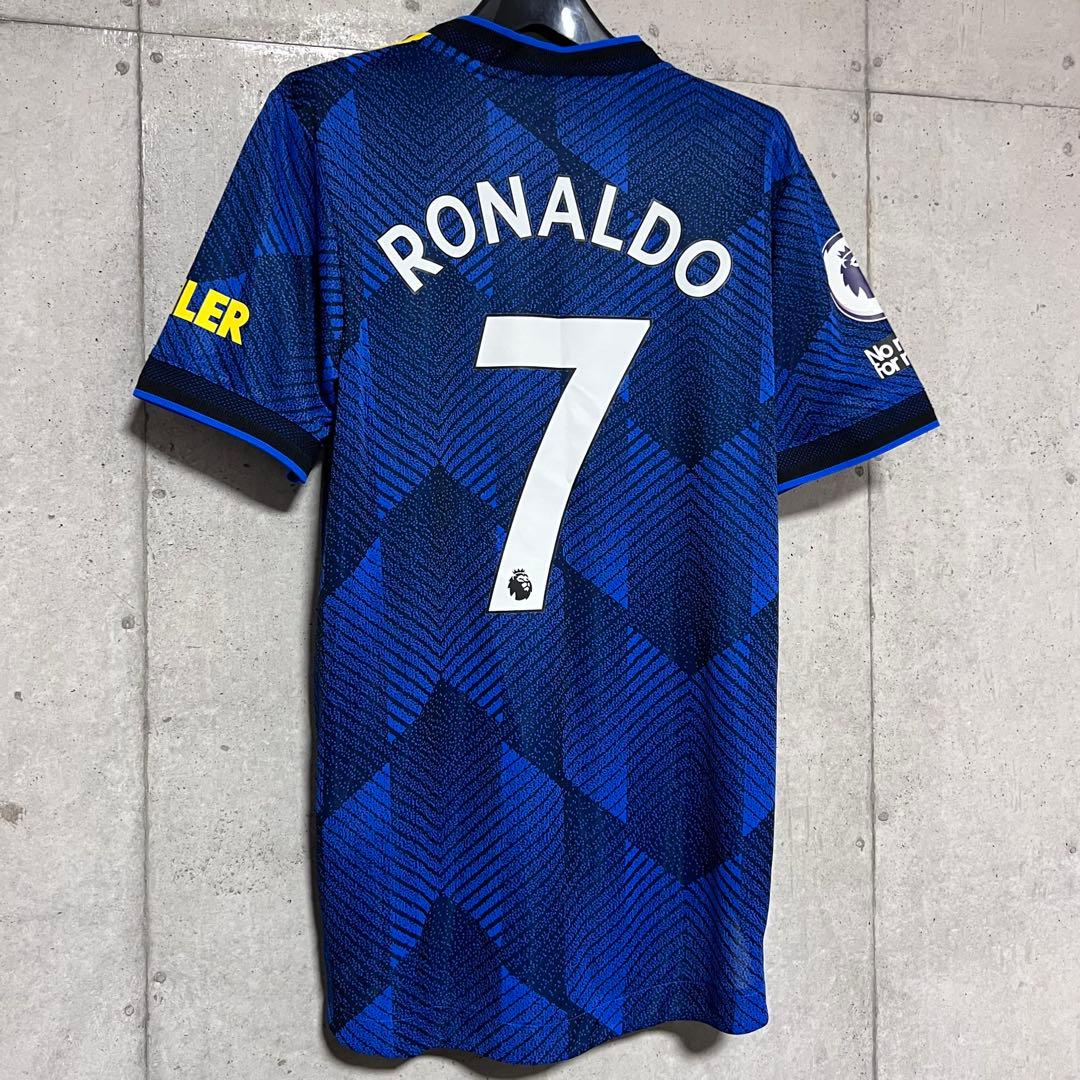【新品/タグ付き】21/22 マンチェスターU ♯7 C・ロナウド【L】選手仕様