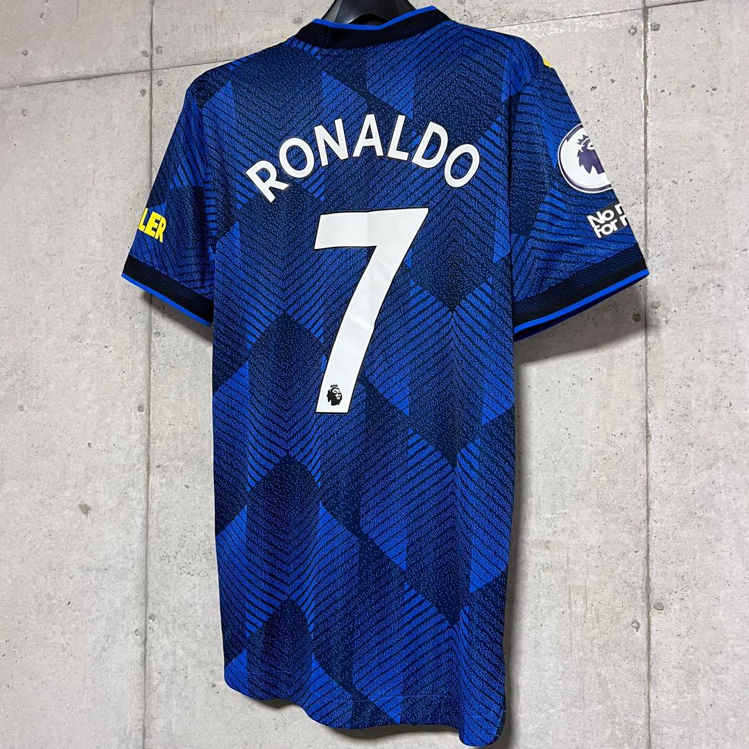 【新品/タグ付き】21/22 マンチェスターU ♯7 C・ロナウド【L】選手仕様