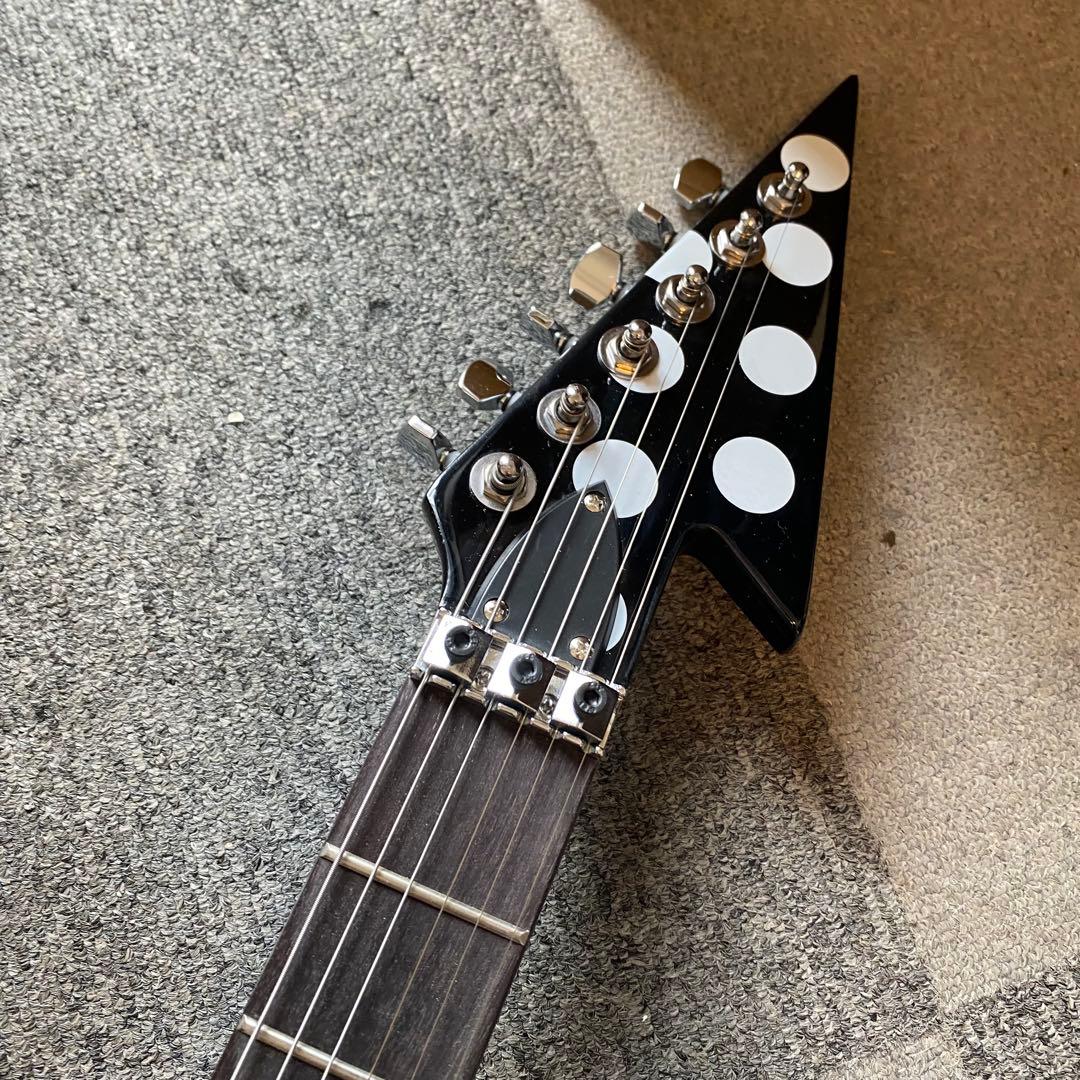 ノーブランド ポルカドット フライングVギター ランディーローズ コンポーネント