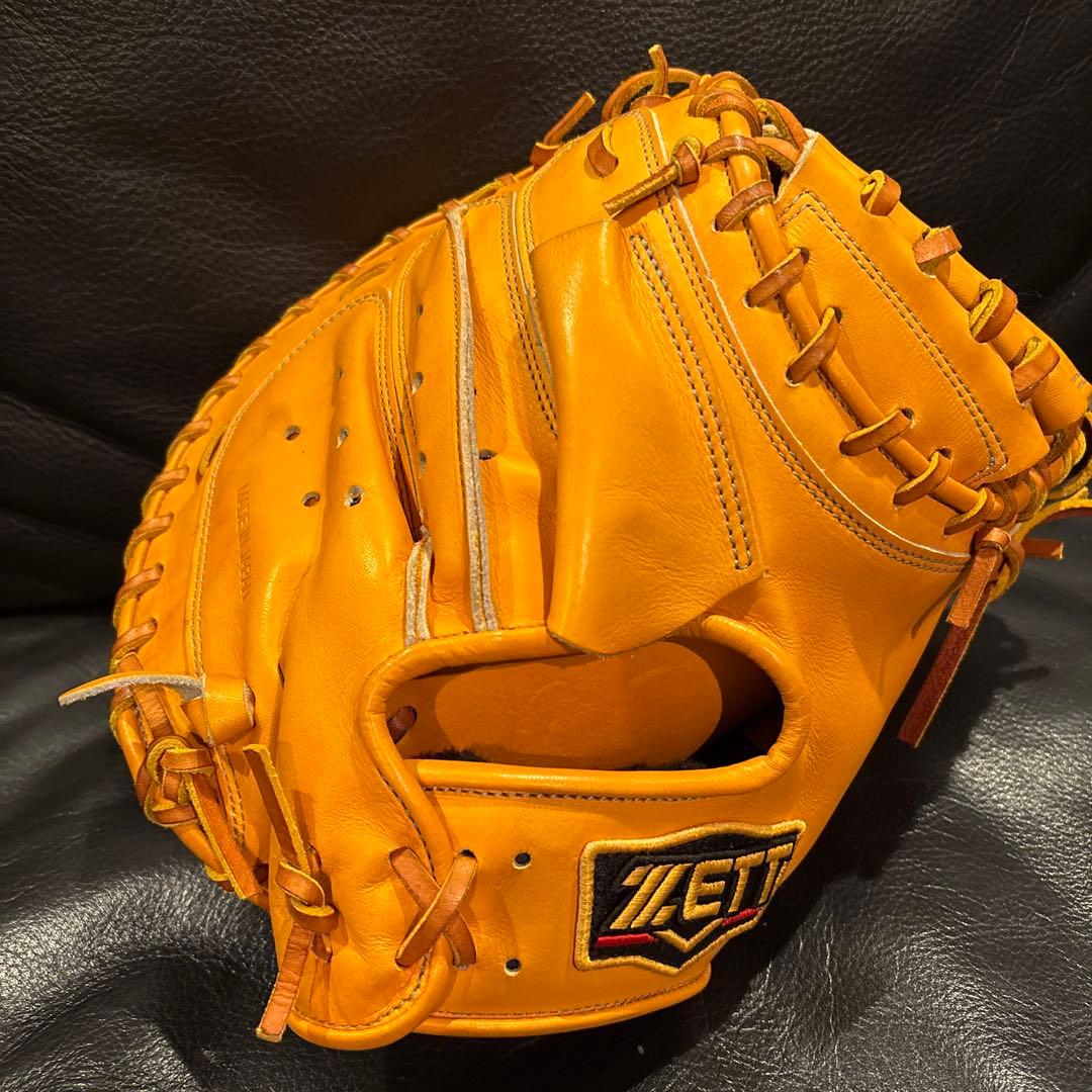 硬式　キャッチャーミット　zett プロステイタス　　ハタケヤマ　ミズノプロ