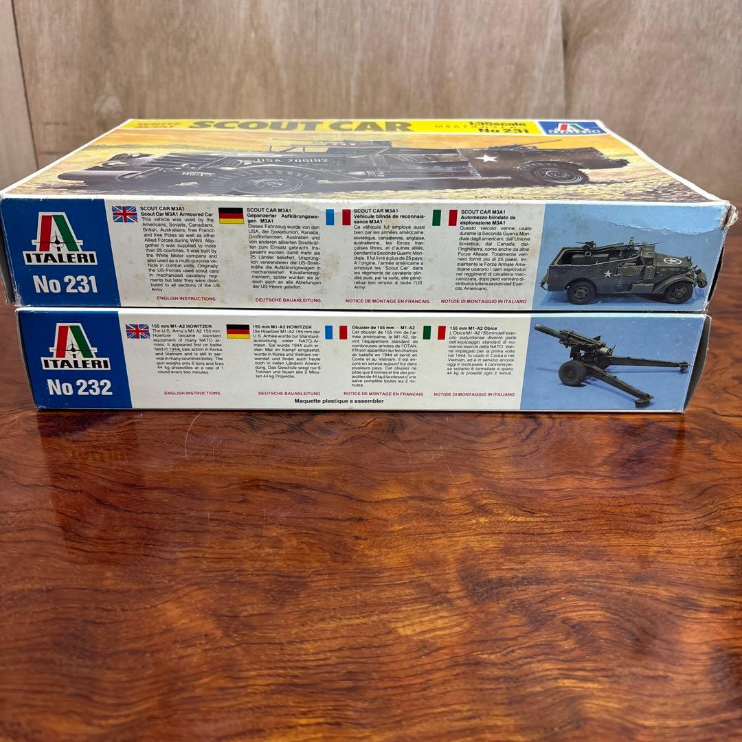 1/35 M3A1 スカウトカー & 155mm セット　0127o125