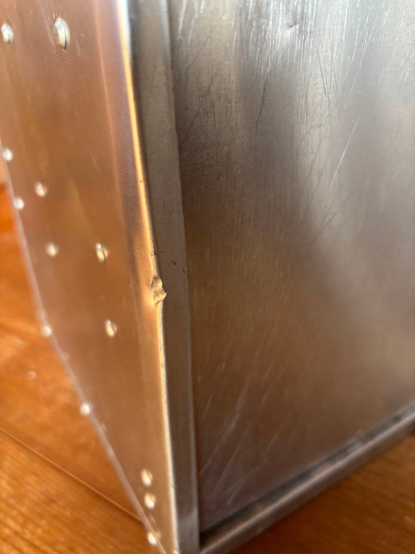 おかもち3段　出前ケース　アルミ製