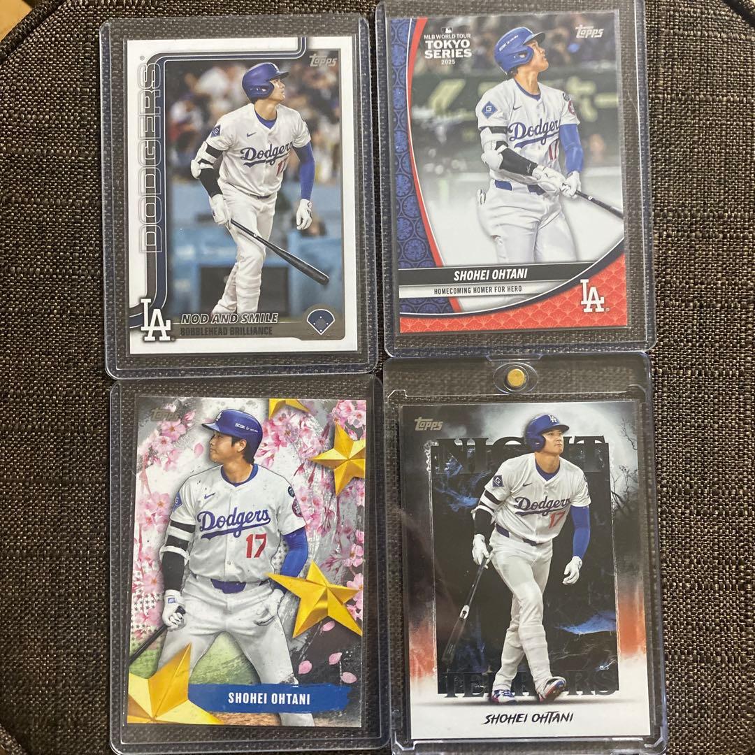topps 2025 update 大谷翔平　4枚セット