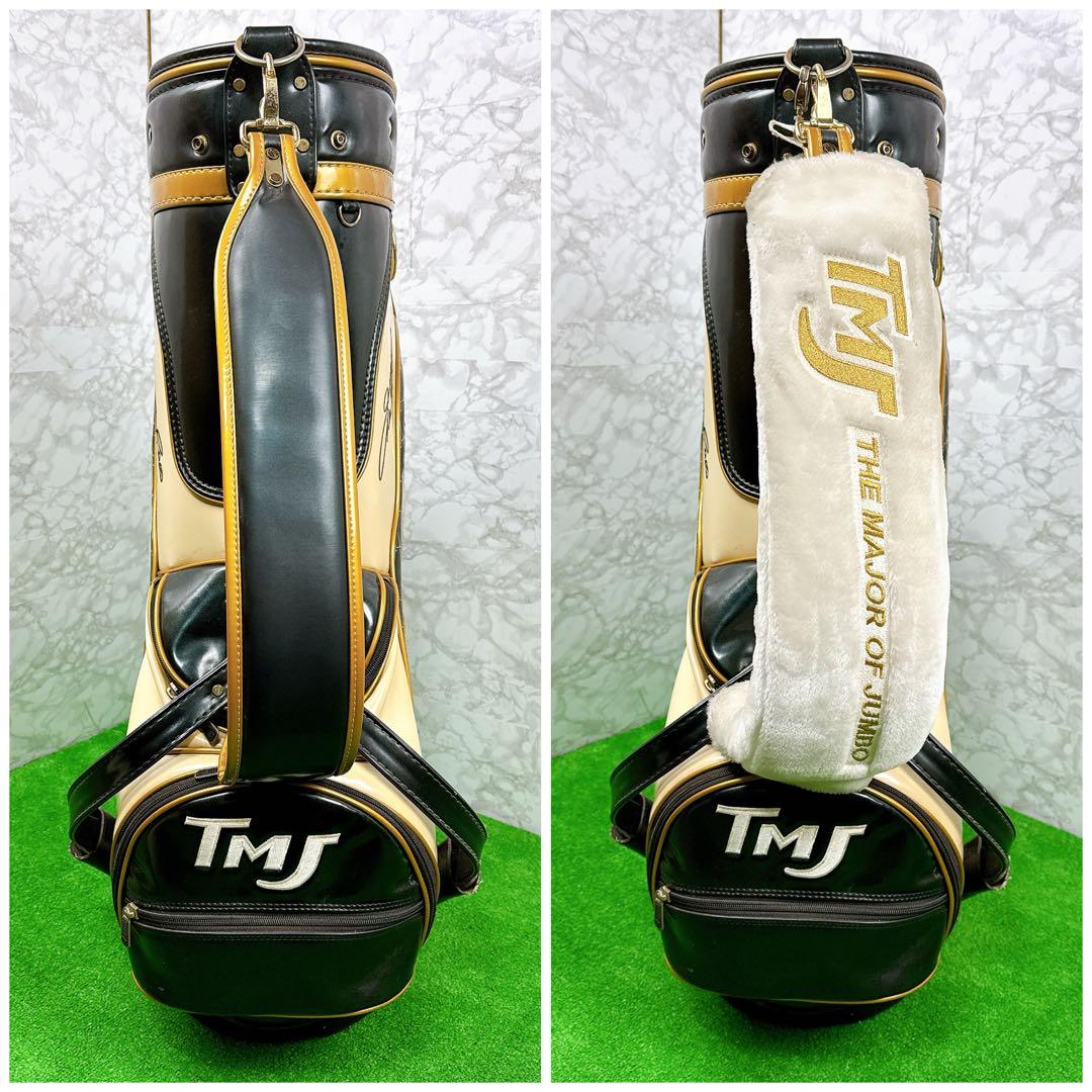 【希少】 ジャンボ尾崎 TMJ ツアー プロモデル キャディバッグ ゴルフ